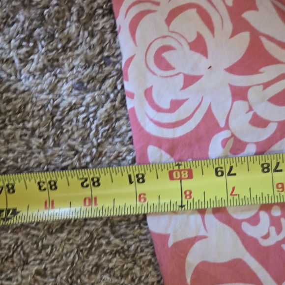 X2 Lands' End Floral Pink and White Duvet Cover FULL - Picture 11 of 12